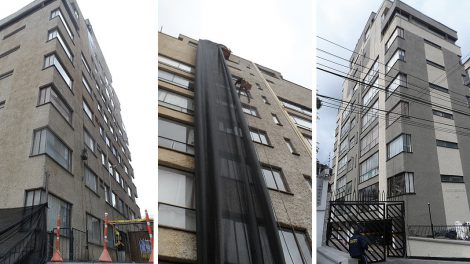 Remodelación de fachadas para edificios